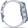 Часы GARMIN FENIX 7X SAPPHIRE SOLAR MINERAL BLUE DLC TITANIUM WITH WHITESTONE BAND