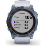 Часы GARMIN FENIX 7X SAPPHIRE SOLAR MINERAL BLUE DLC TITANIUM WITH WHITESTONE BAND