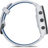 Часы GARMIN FORERUNNER 265 BLACK BEZEL WITH WHITESTONE CASE AND WHITESTONE/TIDAL BLUE SILICONE BAND