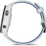 Часы GARMIN FORERUNNER 265 BLACK BEZEL WITH WHITESTONE CASE AND WHITESTONE/TIDAL BLUE SILICONE BAND