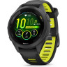 Часы GARMIN FORERUNNER 265S BLACK BEZEL AND CASE WITH BLACK/AMP YELLOW SILICONE BAND