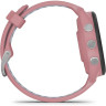 Часы GARMIN FORERUNNER 265S BLACK BEZEL WITH LIGHT PINK CASE AND LIGHT PINK/WHITESTONE SILICONE BAND