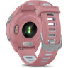 Часы GARMIN FORERUNNER 265S BLACK BEZEL WITH LIGHT PINK CASE AND LIGHT PINK/WHITESTONE SILICONE BAND