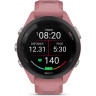 Часы GARMIN FORERUNNER 265S BLACK BEZEL WITH LIGHT PINK CASE AND LIGHT PINK/WHITESTONE SILICONE BAND