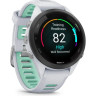 Часы GARMIN FORERUNNER 265S BLACK BEZEL WITH WHITESTONE CASE AND WHITESTONE/NEO TROPIC SILICONE BAND
