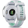 Часы GARMIN FORERUNNER 265S BLACK BEZEL WITH WHITESTONE CASE AND WHITESTONE/NEO TROPIC SILICONE BAND