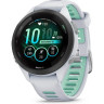 Часы GARMIN FORERUNNER 265S BLACK BEZEL WITH WHITESTONE CASE AND WHITESTONE/NEO TROPIC SILICONE BAND