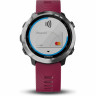 Часы GARMIN FORERUNNER® 645 Music с вишневым ремешком
