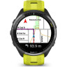 Часы GARMIN FORERUNNER 965 CARBON GRAY DLC TITANIUM BEZEL WITH BLACK CASE AND AMP YELLOW/BLACK SILICONE BAND