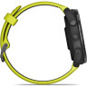 Часы GARMIN FORERUNNER 965 CARBON GRAY DLC TITANIUM BEZEL WITH BLACK CASE AND AMP YELLOW/BLACK SILICONE BAND