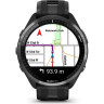 Часы GARMIN FORERUNNER 965 CARBON GRAY DLC TITANIUM BEZEL WITH BLACK CASE AND BLACK/POWDER GRAY SILICONE BAND