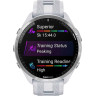 Часы GARMIN FORERUNNER 965 Smartwatch Titanium Digital Dial Whitestone Silicone Strap
