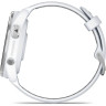 Часы GARMIN FORERUNNER 965 TITANIUM BEZEL WITH WHITESTONE CASE AND WHITESTONE/POWDER GRAY SILICONE BAND