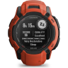 Часы GARMIN INSTINCT 2X SOLAR FLAME RED