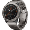 Часы GARMIN QUATIX 6X SOLARTITANIUM W/TI BANDGPSEMEA