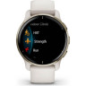 Часы GARMIN VENU 2 PLUS CREAM GOLD STAINLESS STEEL BEZEL WITH IVORY CASE AND SILICONE BAND