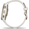 Часы GARMIN VENU 2 PLUS CREAM GOLD STAINLESS STEEL BEZEL WITH IVORY CASE AND SILICONE BAND