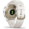 Часы GARMIN VENU 2 PLUS CREAM GOLD STAINLESS STEEL BEZEL WITH IVORY CASE AND SILICONE BAND