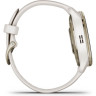 Часы GARMIN VENU 2 PLUS CREAM GOLD STAINLESS STEEL BEZEL WITH IVORY CASE AND SILICONE BAND