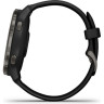 Часы GARMIN VENU 2 SLATE STAINLESS STEEL BEZEL WITH BLACK CASE AND SILICONE BAND