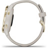 Часы GARMIN VENU 2S LIGHT GOLD STAINLESS STEEL BEZEL WITH LIGHT SAND CASE AND SILICONE BAND