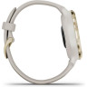 Часы GARMIN VENU 2S LIGHT GOLD STAINLESS STEEL BEZEL WITH LIGHT SAND CASE AND SILICONE BAND