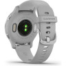 Часы GARMIN VENU 2S SILVER STAINLESS STEEL BEZEL WITH MIST GRAY CASE AND SILICONE BAND