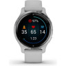 Часы GARMIN VENU 2S SILVER STAINLESS STEEL BEZEL WITH MIST GRAY CASE AND SILICONE BAND