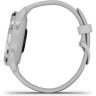 Часы GARMIN VENU 2S SILVER STAINLESS STEEL BEZEL WITH MIST GRAY CASE AND SILICONE BAND