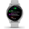 Часы GARMIN VENU 2S SILVER STAINLESS STEEL BEZEL WITH MIST GRAY CASE AND SILICONE BAND