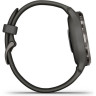 Часы GARMIN VENU 2S SLATE STAINLESS STEEL BEZEL WITH GRAPHITE CASE AND SILICONE BAND