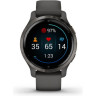 Часы GARMIN VENU 2S SLATE STAINLESS STEEL BEZEL WITH GRAPHITE CASE AND SILICONE BAND