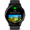 Часы GARMIN VENU 3 SLATE STAINLESS STEEL BEZEL WITH BLACK CASE AND SILICONE BAND