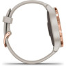 Часы GARMIN VENU ROSE GOLD STAINLESS STEEL BEZEL WITH LIGHT SAND CASE AND SILICONE BAND