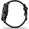Часы GARMIN VENU SLATE STAINLESS STEEL BEZEL WITH BLACK CASE AND SILICONE BAND