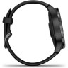 Часы GARMIN VENU SLATE STAINLESS STEEL BEZEL WITH BLACK CASE AND SILICONE BAND