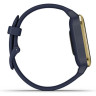 Часы GARMIN VENU SQ – MUSIC EDITION ROSE GOLD ALUMINUM BEZEL WITH BLACK CASE AND SILICONE BAND