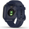 Часы GARMIN VENU SQ – MUSIC EDITION ROSE GOLD ALUMINUM BEZEL WITH BLACK CASE AND SILICONE BAND
