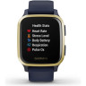 Часы GARMIN VENU SQ – MUSIC EDITION ROSE GOLD ALUMINUM BEZEL WITH BLACK CASE AND SILICONE BAND