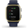 Часы GARMIN VENU SQ – MUSIC EDITION ROSE GOLD ALUMINUM BEZEL WITH BLACK CASE AND SILICONE BAND