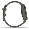 Часы GARMIN VENU SQ – MUSIC EDITION SLATE ALUMINUM BEZEL WITH MOSS CASE AND SILICONE BAND
