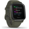 Часы GARMIN VENU SQ – MUSIC EDITION SLATE ALUMINUM BEZEL WITH MOSS CASE AND SILICONE BAND