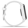 Часы GARMIN VENU SQ – MUSIC EDITION SLATE ALUMINUM BEZEL WITH WHITE CASE AND SILICONE BAND