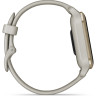 Часы GARMIN VENU SQ 2 – MUSIC EDITION CREAM GOLD ALUMINUM BEZEL WITH FRENCH GRAY CASE AND SILICONE BAND