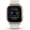 Часы GARMIN VENU SQ 2 – MUSIC EDITION PEACH GOLD ALUMINUM BEZEL WITH IVORY CASE AND SILICONE BAND