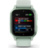 Часы GARMIN VENU SQ 2 METALLIC MINT ALUMINUM BEZEL WITH COOL MINT CASE AND SILICONE BAND