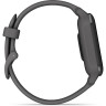 Часы GARMIN VENU SQ 2 SLATE ALUMINUM BEZEL WITH SHADOW GRAY CASE AND SILICONE BAND