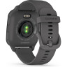 Часы GARMIN VENU SQ 2 SLATE ALUMINUM BEZEL WITH SHADOW GRAY CASE AND SILICONE BAND