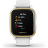 Часы GARMIN VENU SQ LIGHT GOLD ALUMINUM BEZEL WITH WHITE CASE AND SILICONE BAND