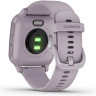 Часы GARMIN VENU SQ METALLIC ORCHID ALUMINUM BEZEL WITH ORCHID CASE AND SILICONE BAND